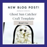 Ghost Sun Catcher Craft for Kids