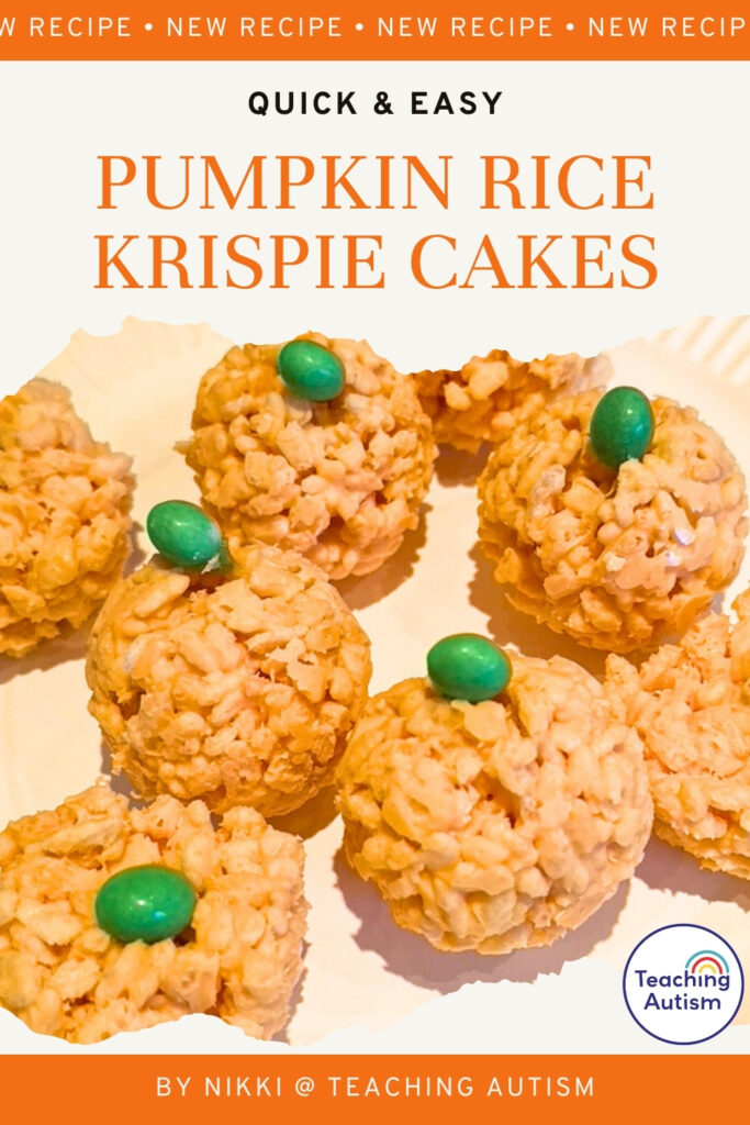 Pumpkin Rice Krispie Cake Recipe