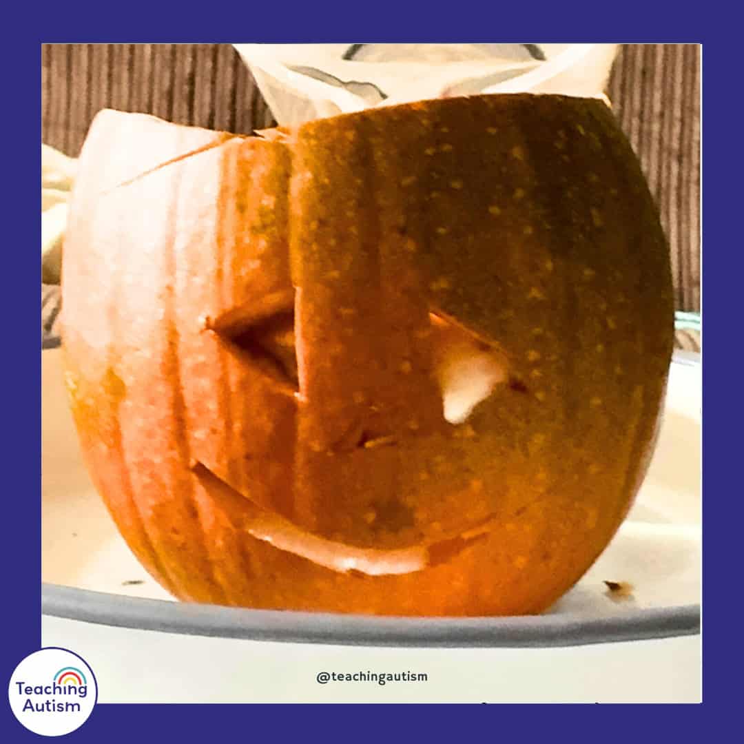 Erupting Pumpkin Science Experiment for Kids - Teaching Autism