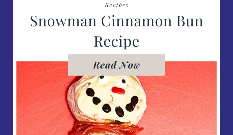 How to Make Snowman Cinnamon Buns