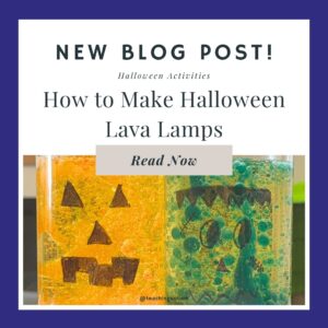 How to Make Halloween Lava Lamps