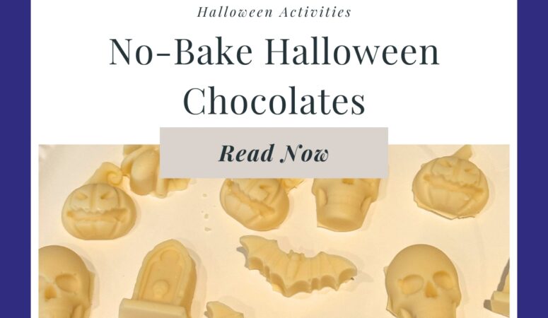 No Bake Halloween Chocolates