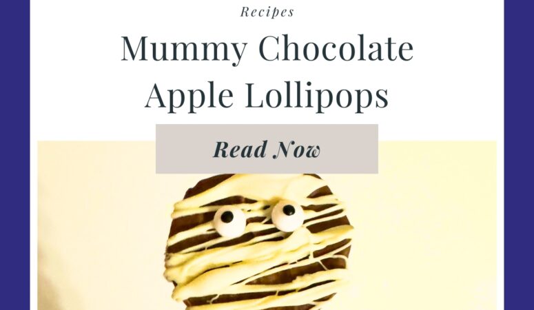 Mummy Lollipop No-Bake Halloween Treats