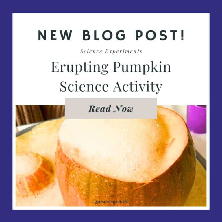 Erupting Pumpkin Science Experiment for Kids