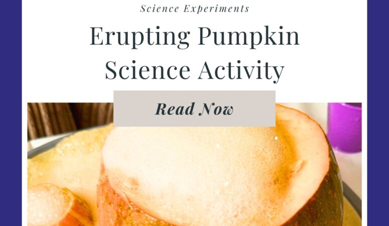 Erupting Pumpkin Science Experiment for Kids