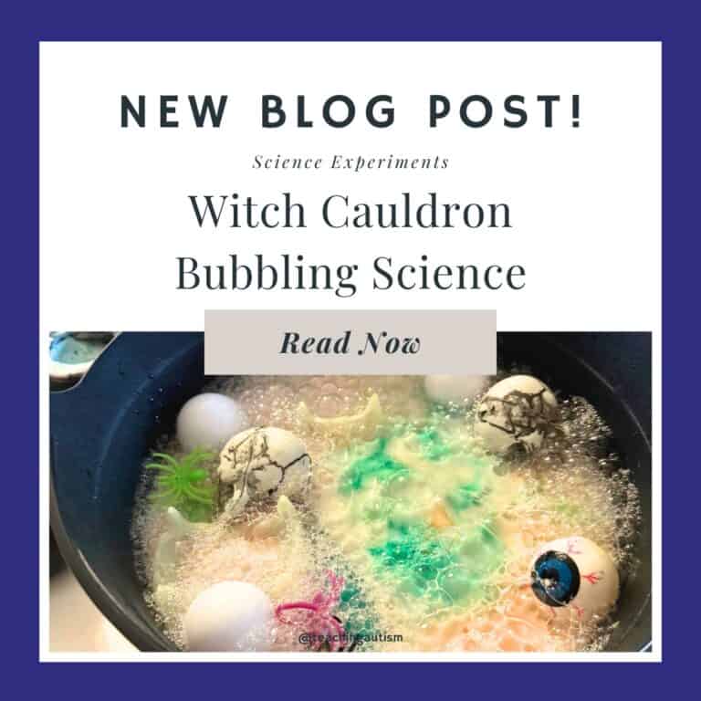 Fizzing Witch's Cauldron Science Experiment