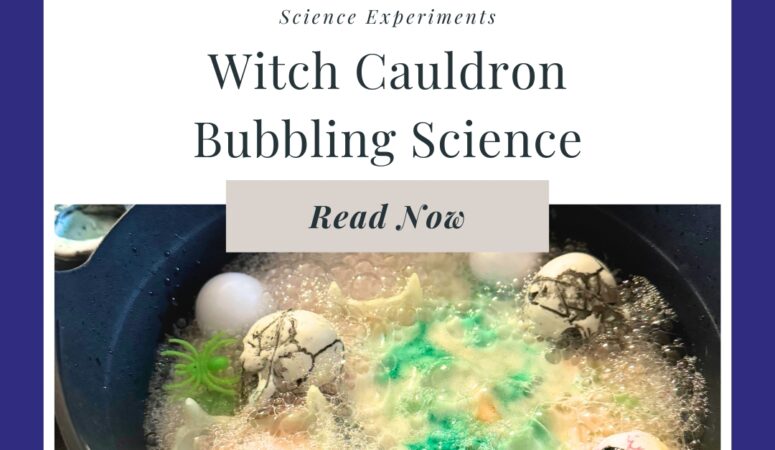 Fizzing Witch’s Cauldron Science Experiment