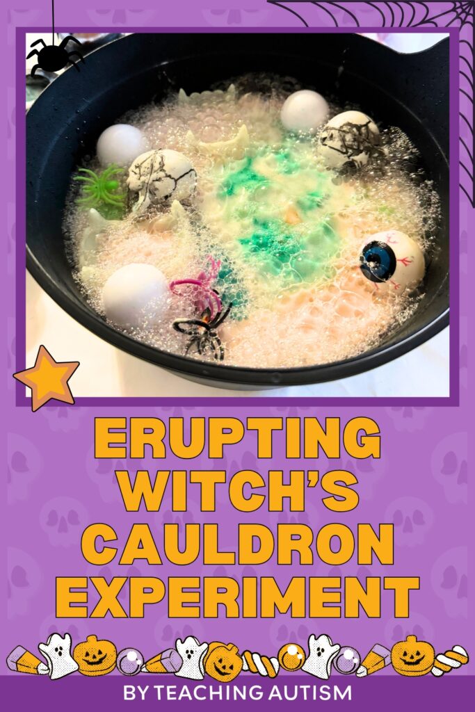 Fizzing Witch's Cauldron Science Experiment