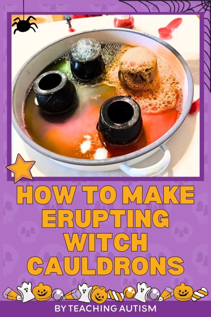 Fizzing Cauldrons Science Experiment for Kids