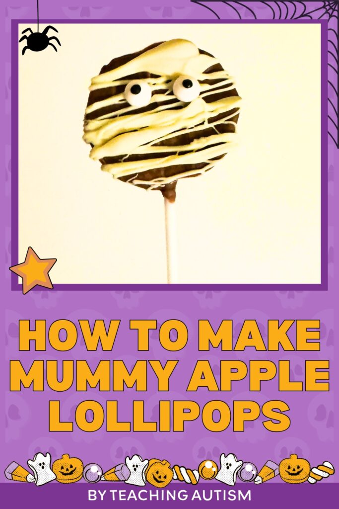 Mummy Lollipop No-Bake Halloween Treats