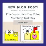 Free Valentine's Day Color Matching