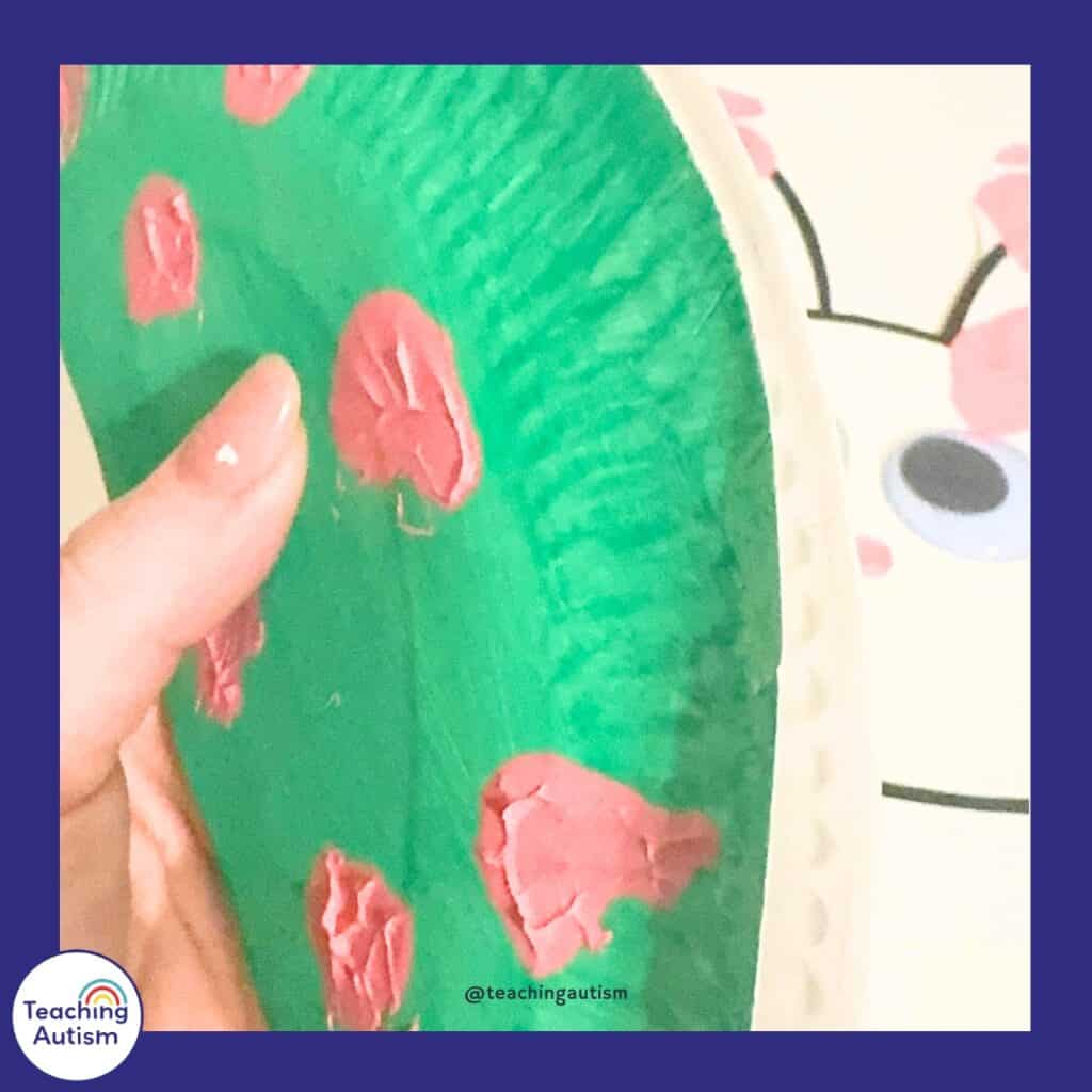 Easter Bunny Footprint Craft with Free Template