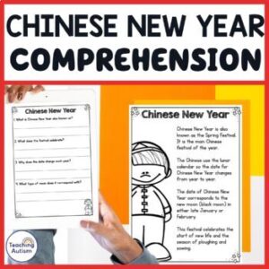 Lunar New Year Reading Comprehension Passages and Questions