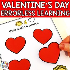 Errorless File Folder Activities Valentine's Day