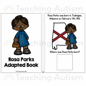 original-9076235-2 Rosa Parks Adapted Book for Special Education