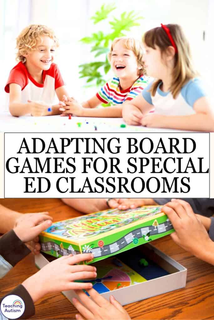 Adapting Board Games for Special Ed Classrooms