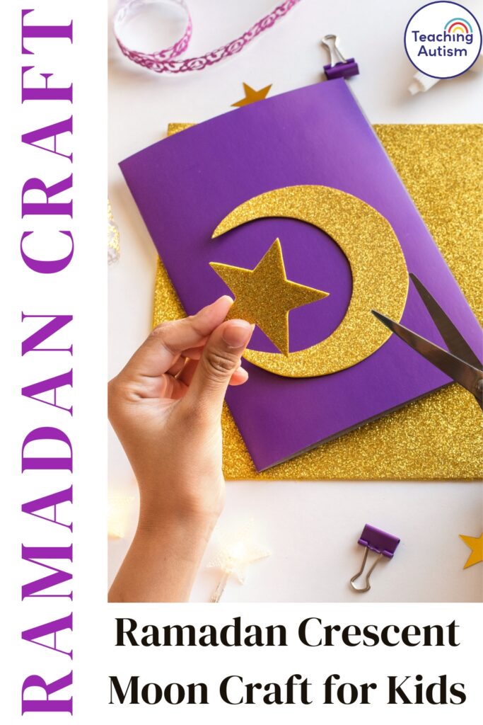 Ramadan Crescent Moon Craft for Kids