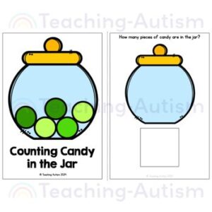 St Patrick's Day Counting Adapted Books for Special Education and Autism