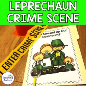 Which Leprechaun Messed up the Room? St Patrick's Day Crime Scene