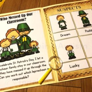 Which Leprechaun Messed up the Room? St Patrick's Day Crime Scene