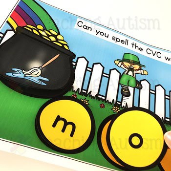 CVC Words Centers St Patrick's Day - Image 3