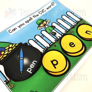 CVC Words Centers St Patrick's Day - Image 4