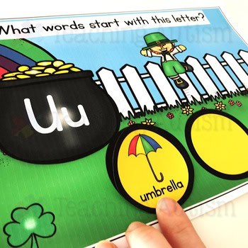 Initial Letter Sounds St Patrick's Day