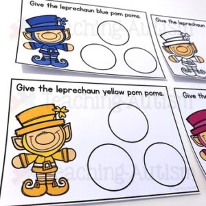 St Patrick's Task Cards, Independent Work Tasks