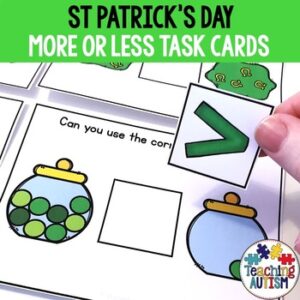 More or Less St Patrick's Day Activities