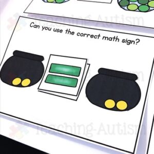 More or Less St Patrick's Day Activities