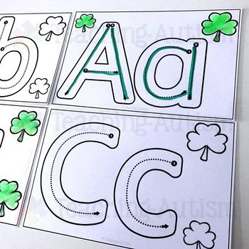 Letter Formation Task Cards, St Patrick's Day - Image 4