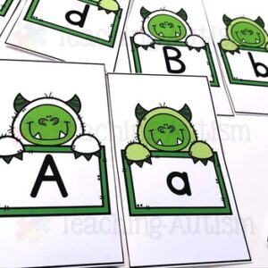 Letter Matching Uppercase and Lowercase, St Patrick's Day