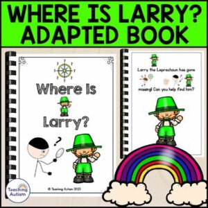 Where is Larry the Leprechaun? | Interactive Adapted Book for Special Education