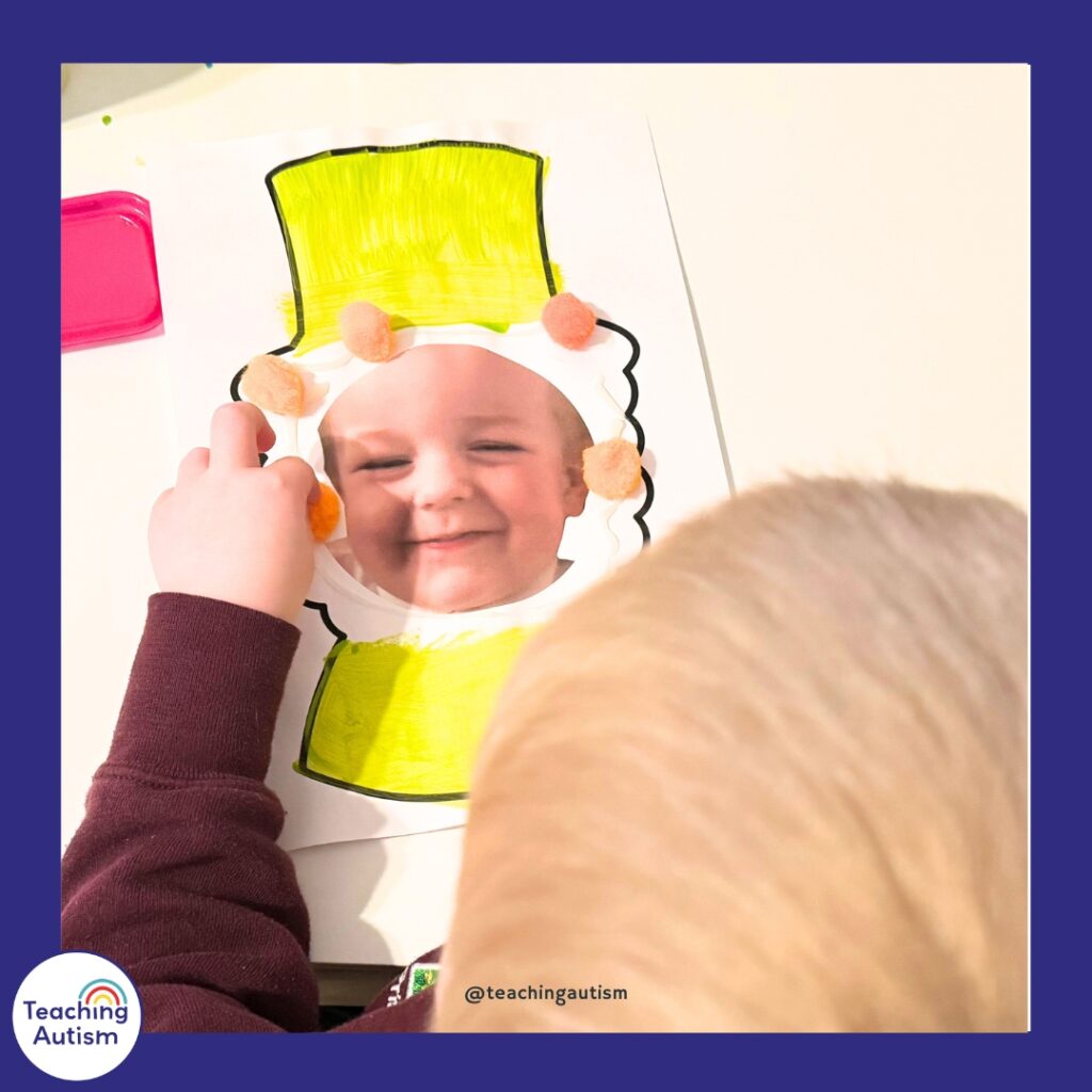 Leprechaun Photo Craft for St. Patrick’s Day