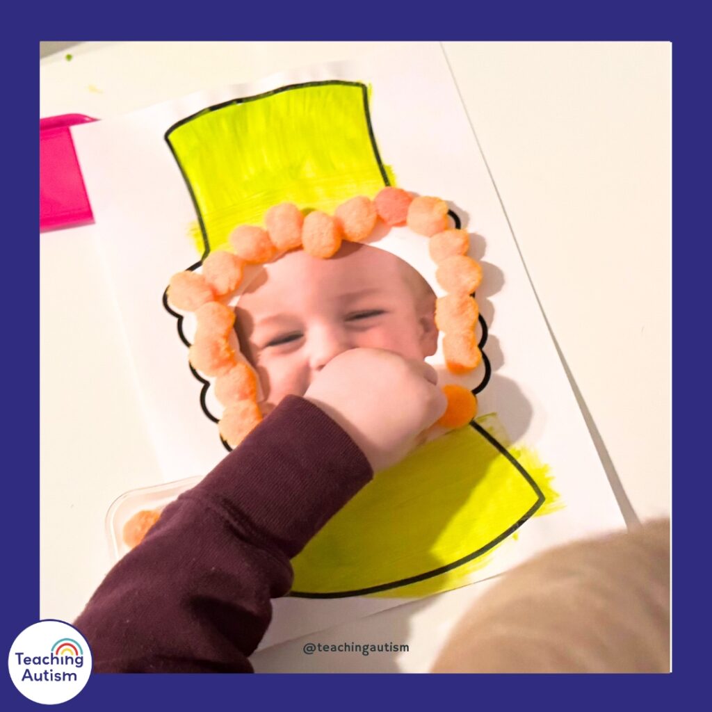 Leprechaun Photo Craft for St. Patrick’s Day