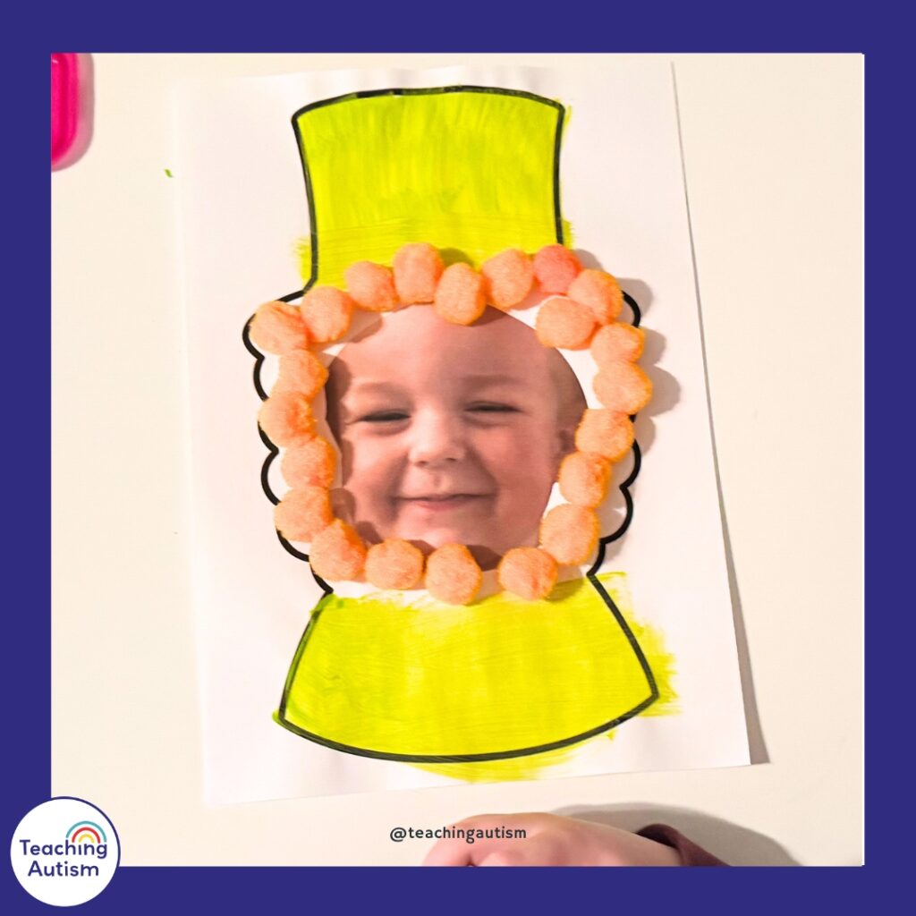 Leprechaun Photo Craft for St. Patrick’s Day