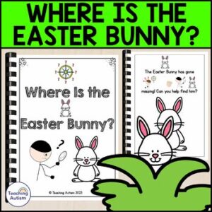 Where is the Easter Bunny? | Interactive Adapted Book for Special Education