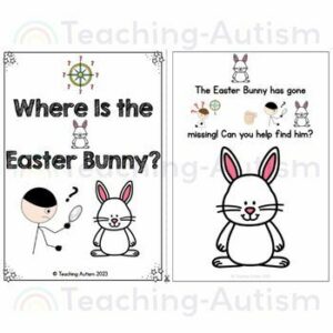 Where is the Easter Bunny? | Interactive Adapted Book for Special Education
