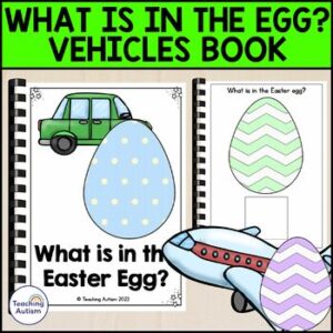 What is in the Easter Egg? | Vehicles Theme Interactive Adapted Book