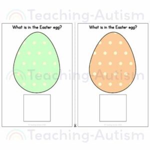 What is in the Easter Egg? | Animals Theme Interactive Adapted Book