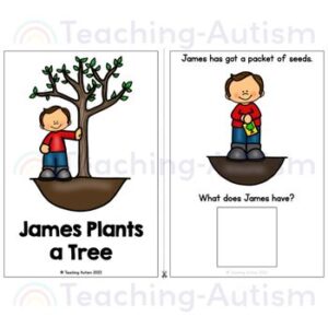 Planting a Tree Adapted Book for Special Education | Earth Day