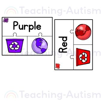 Earth Day Color Matching Task Box | Earth Day Task Boxes - Image 3