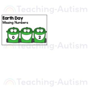 original-9399464-2 Earth Day Missing Numbers Math Task Box for Special Education