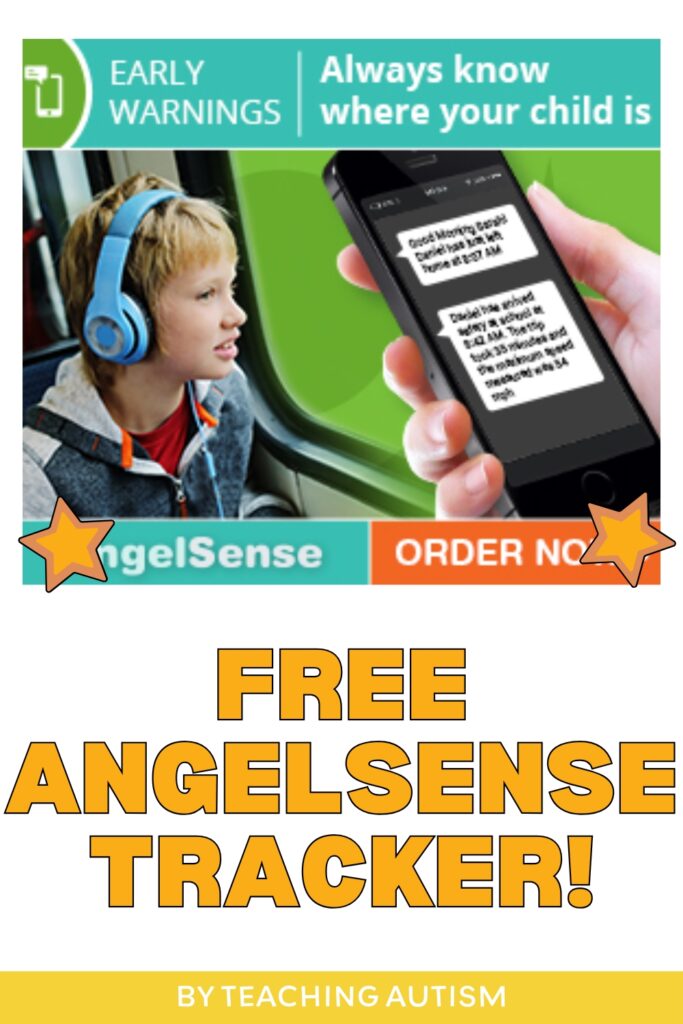 Free AngelSense Tracker for Autism Acceptance Month