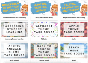 Special Education Task Box Library - Teaching Autism