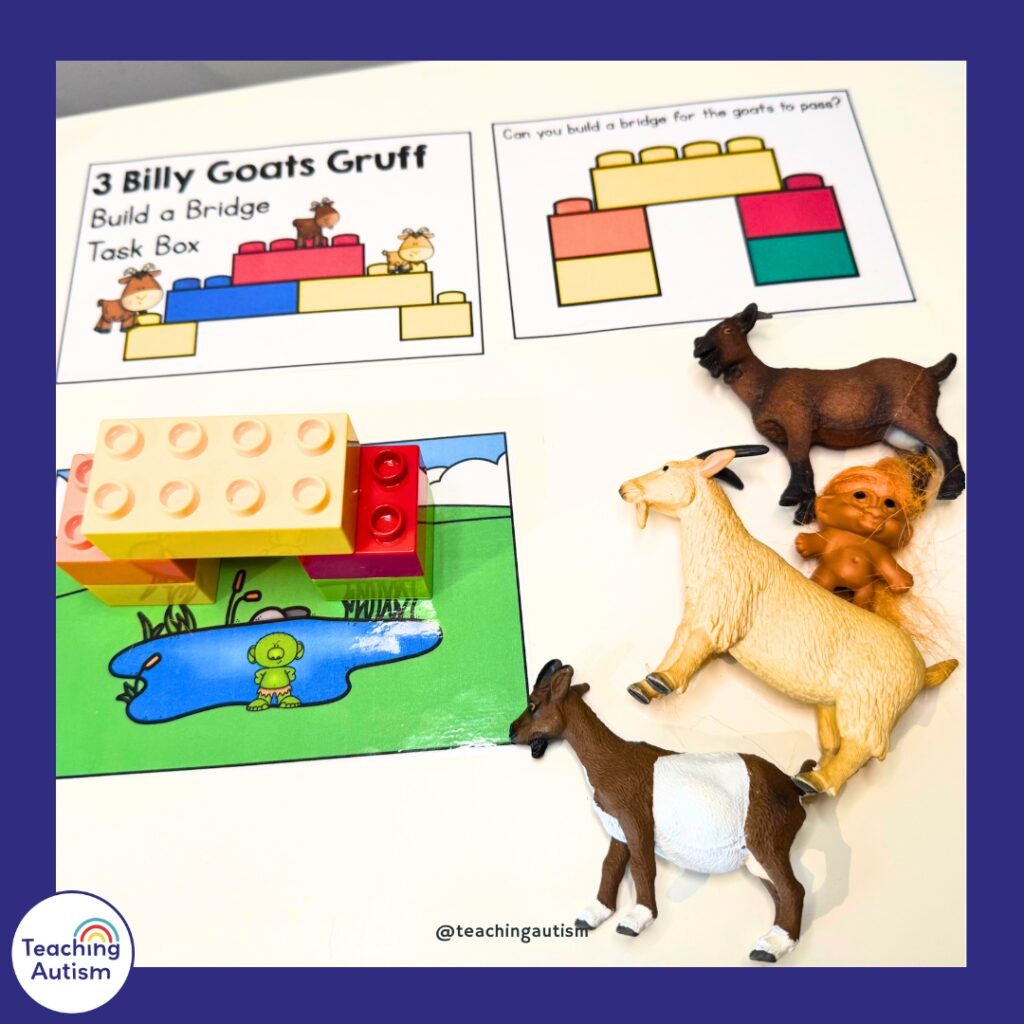 Build a Bridge for the Goats to Pass Task Box