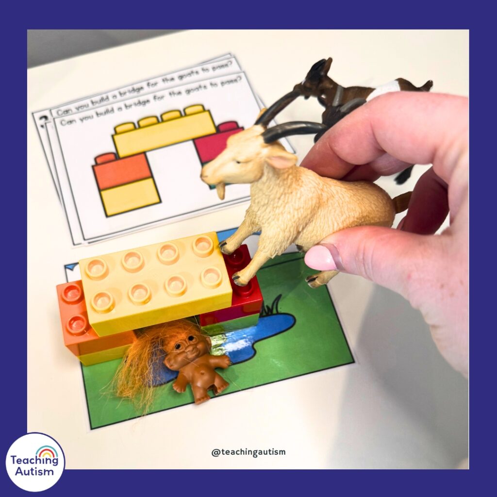 Build a Bridge for the Goats to Pass Task Box