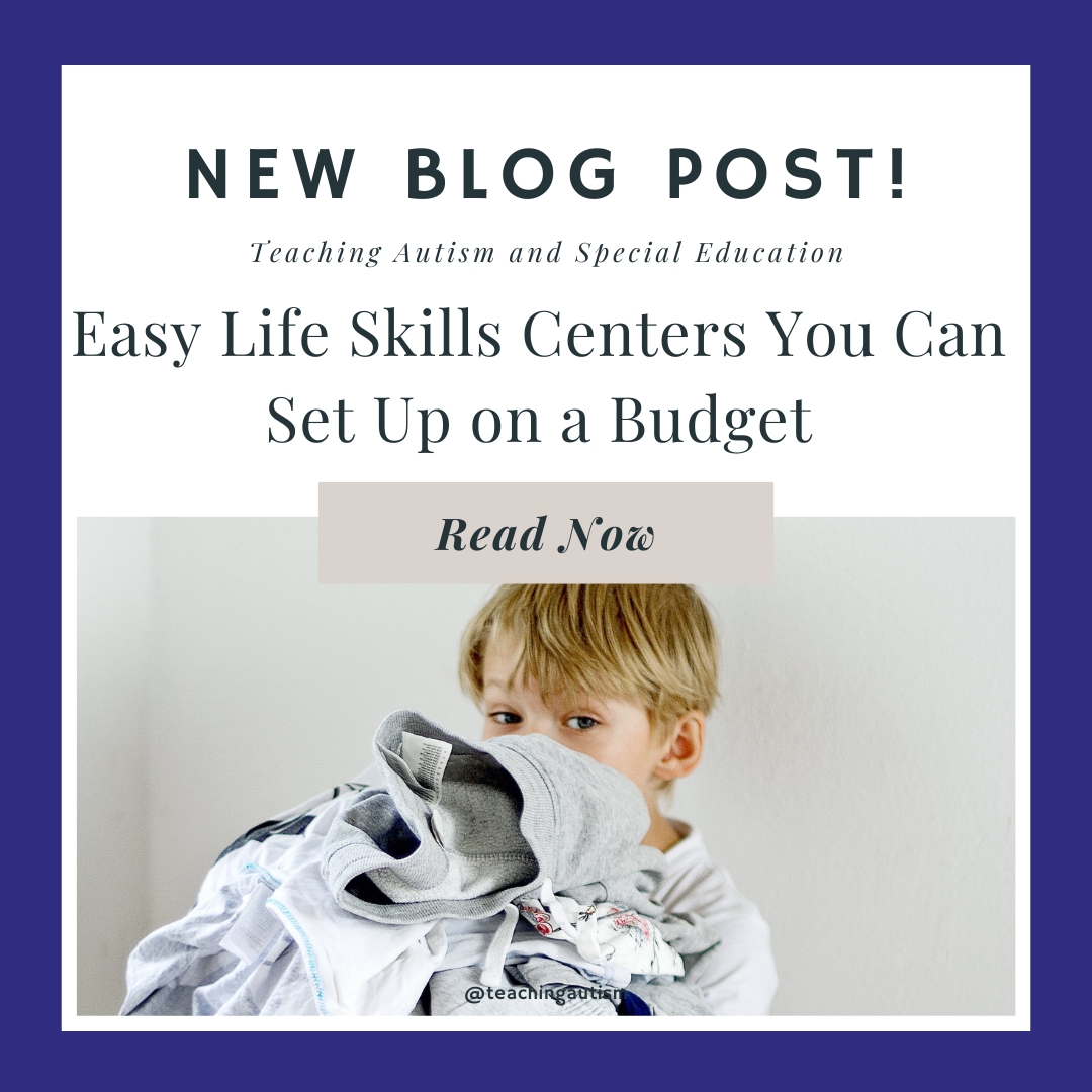 Easy Life Skills Centers You Can Set Up on a Budget - Teaching Autism