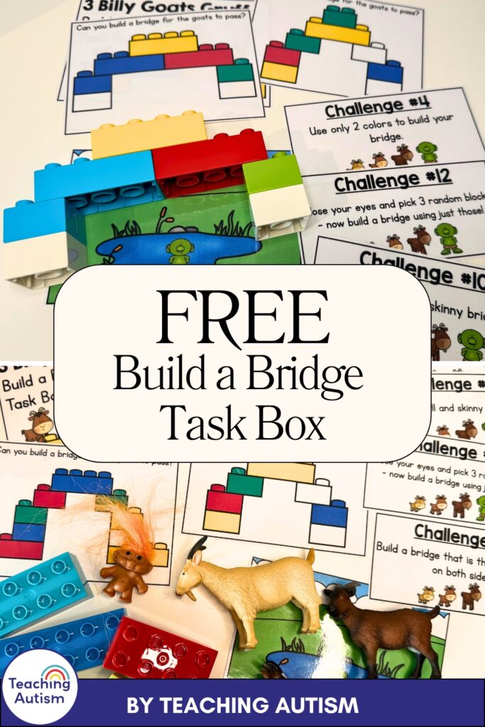 Build a Bridge for the Goats to Pass Task Box
