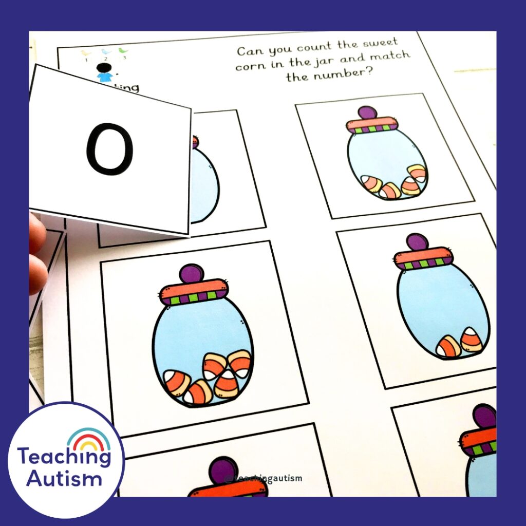 Halloween Adapted Binder for Special Education